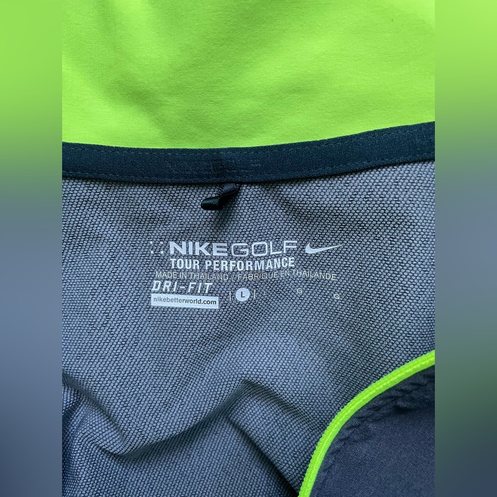 Nike Dri Fit Men Gray Golf Sweatshirt Size Large Long Sleeve - Picture 7 of 9